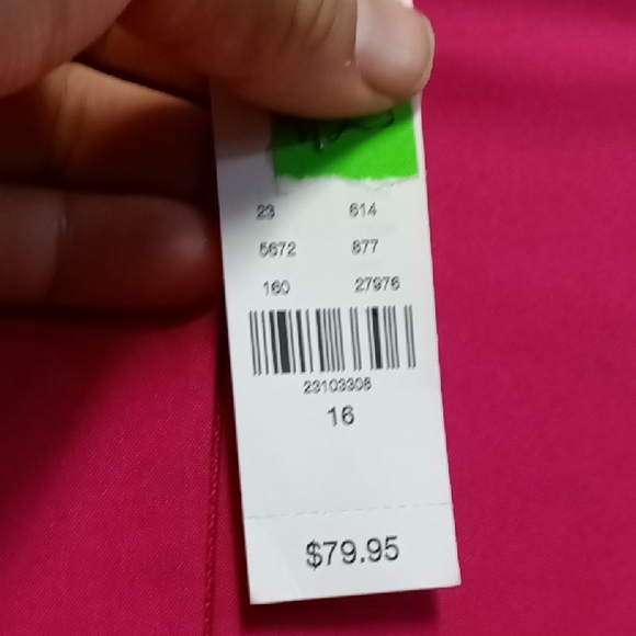 New York & Company Pink High Low Dress - Picture 7 of 7